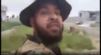 الحشد يفجر منزل مواطن ويردد شعارات طائفية